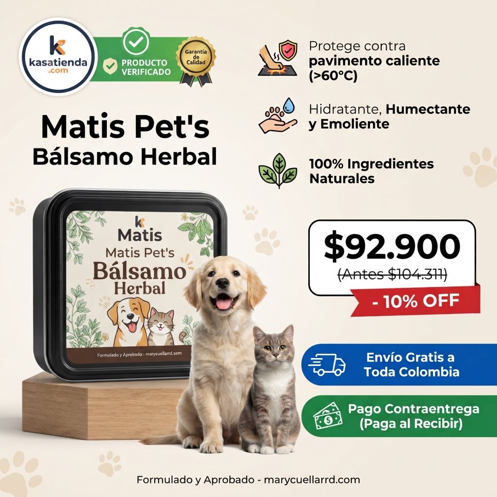 Bálsamo curativo para perros ó gatos